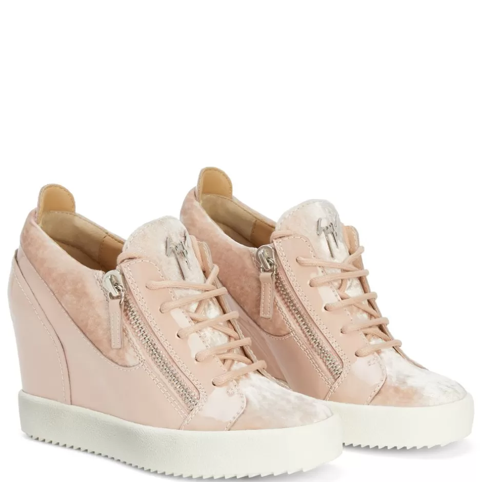 Giuseppe Zanotti Sneakers*Addy Wedge Pink