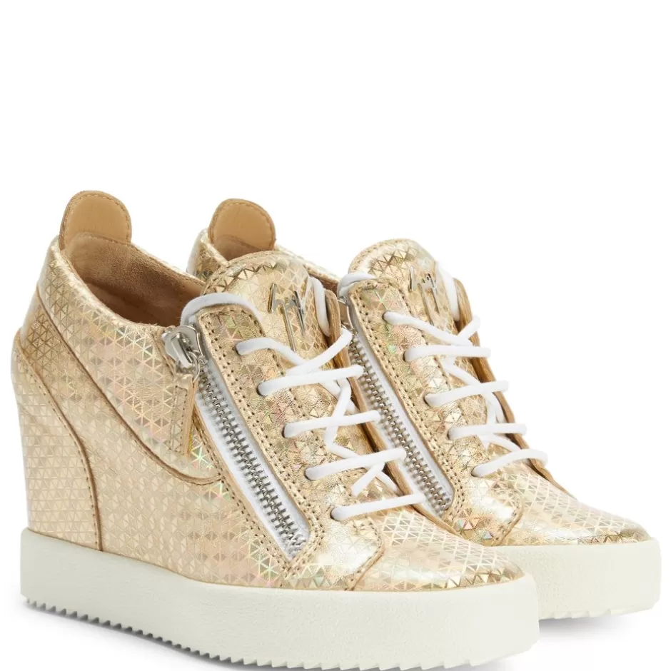 Giuseppe Zanotti Sneakers*Addywedge Kaleido Gold