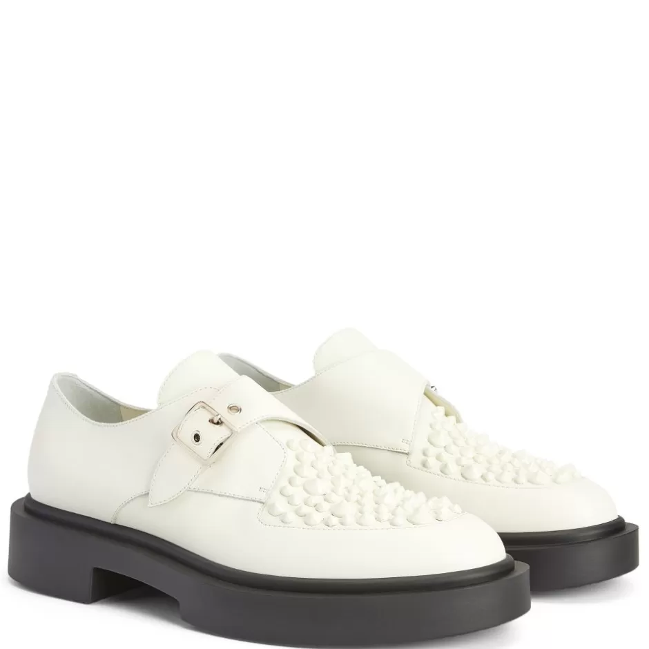 Giuseppe Zanotti Shoes*Adric Studs White