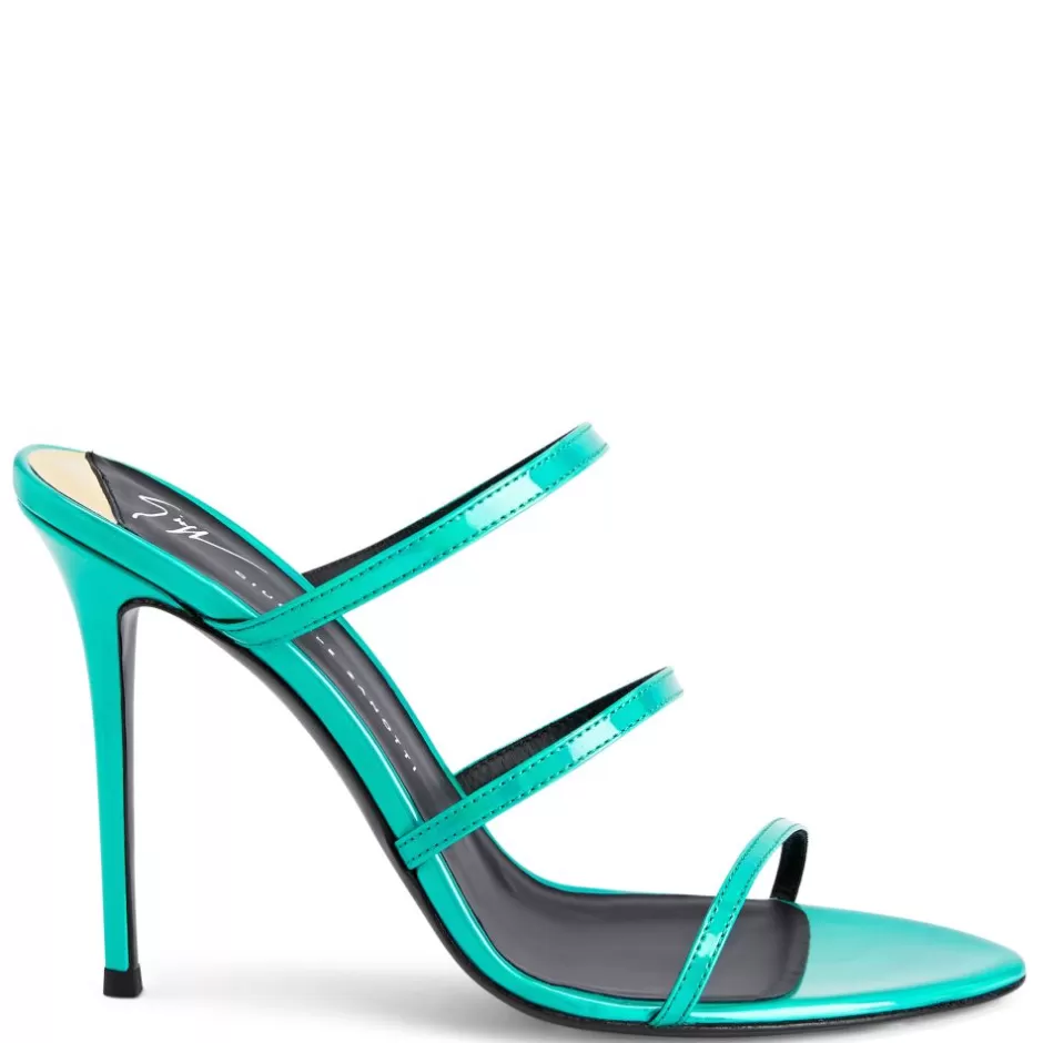 Giuseppe Zanotti Sandals*Alimha Green