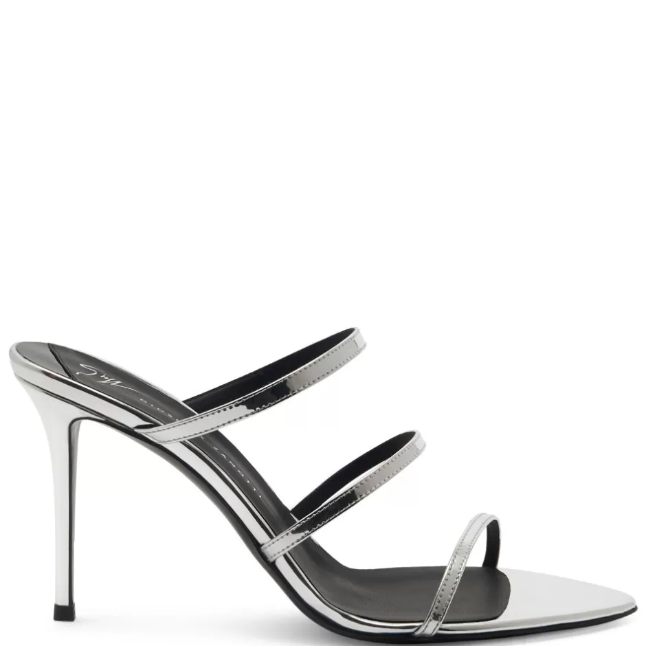 Giuseppe Zanotti Sandals*Alimha Silver