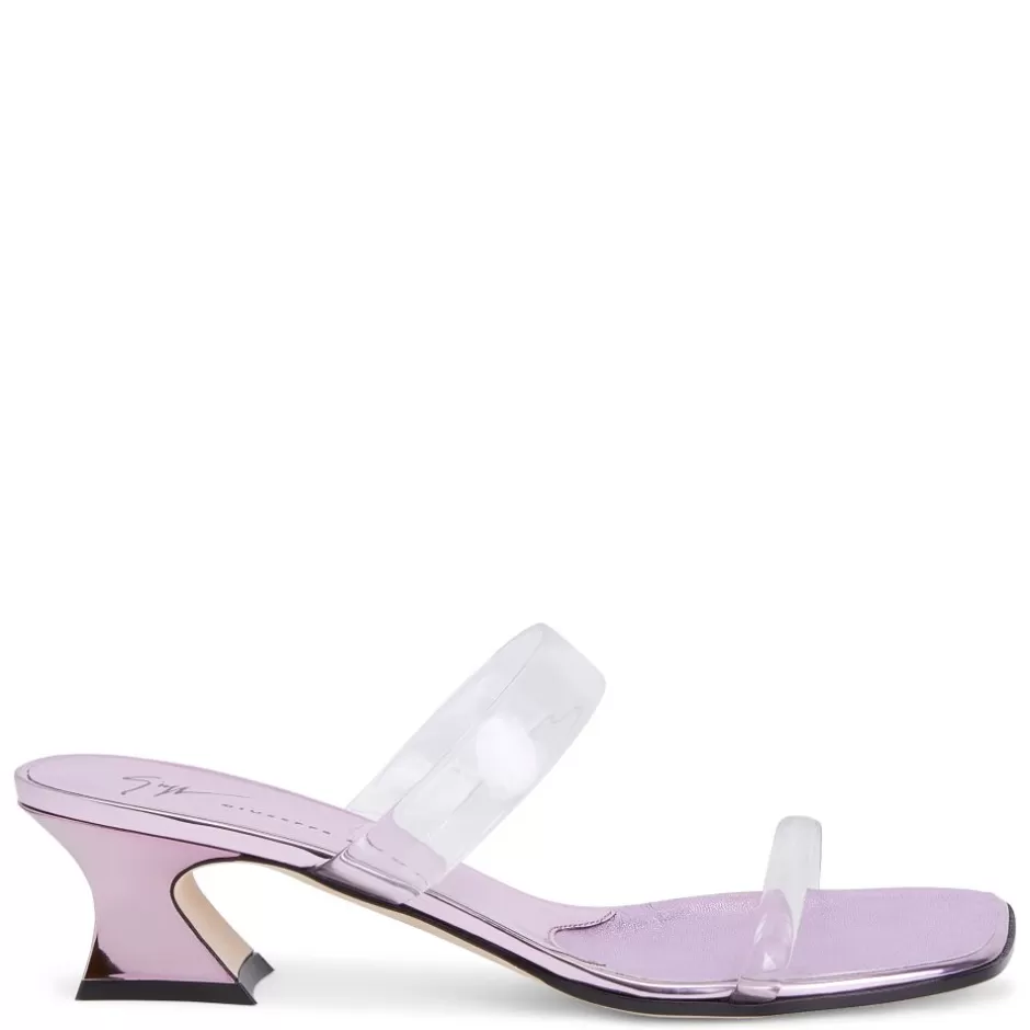 Giuseppe Zanotti Sandals*Aude Plexi Pink