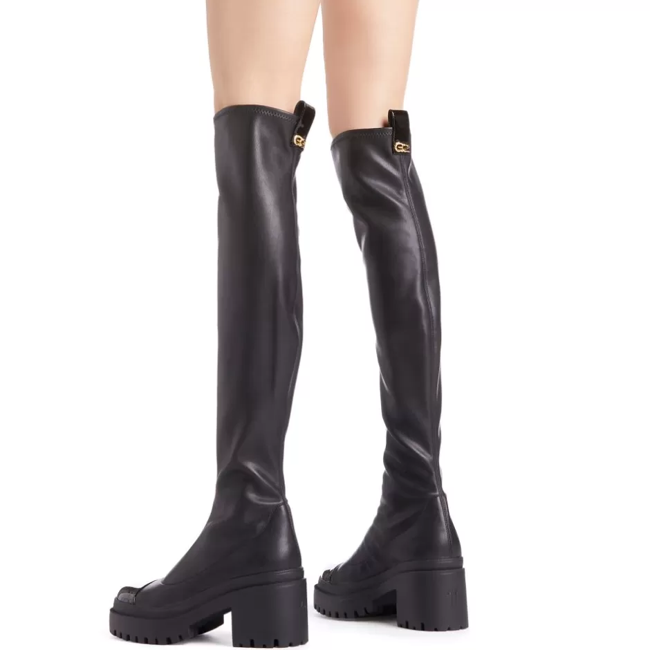 Giuseppe Zanotti Boots*Avela Stretch Black