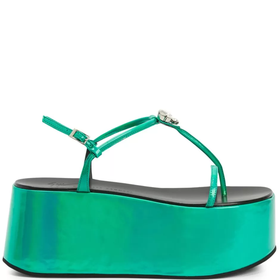 Giuseppe Zanotti Sandals*Barnak Green