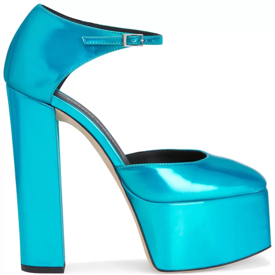 Giuseppe Zanotti Sandals*Bebe Blue