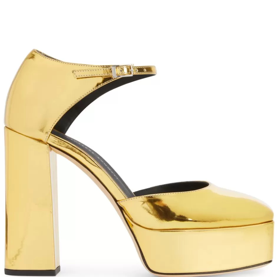 Giuseppe Zanotti Sandals*Bebe Gold