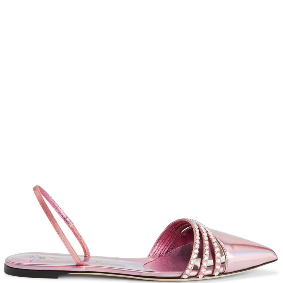 Giuseppe Zanotti Flats*Claralie Pink