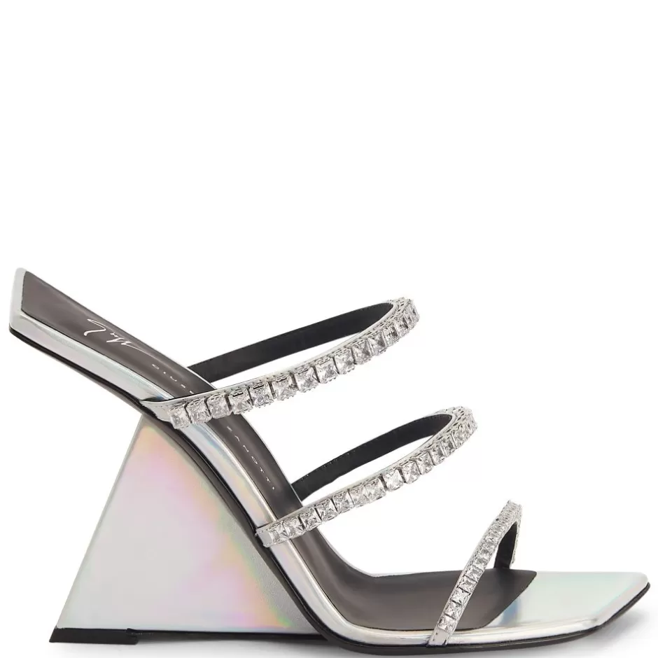 Giuseppe Zanotti Sandals*Clareence Silver