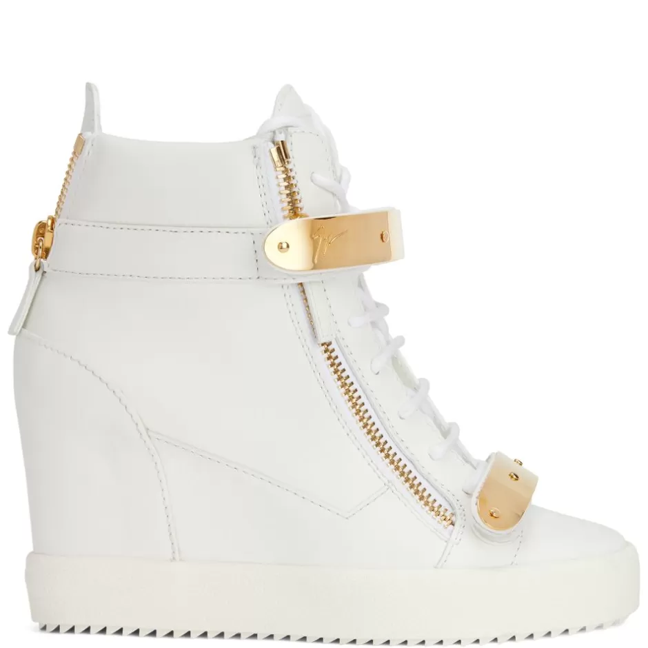 Giuseppe Zanotti Sneakers*Coby Wedge White