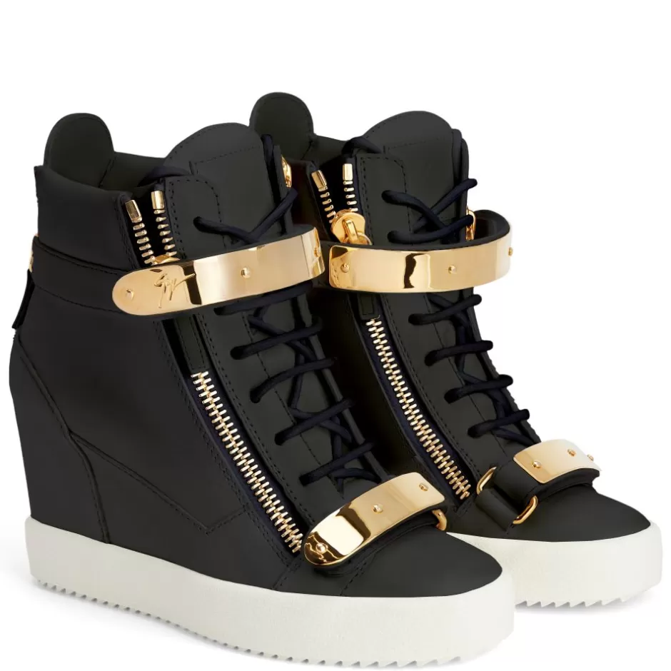 Giuseppe Zanotti Sneakers*Coby Wedge Black