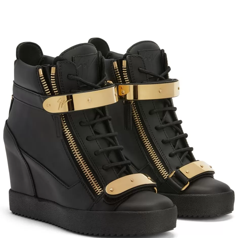 Giuseppe Zanotti Sneakers*Coby Wedge Black