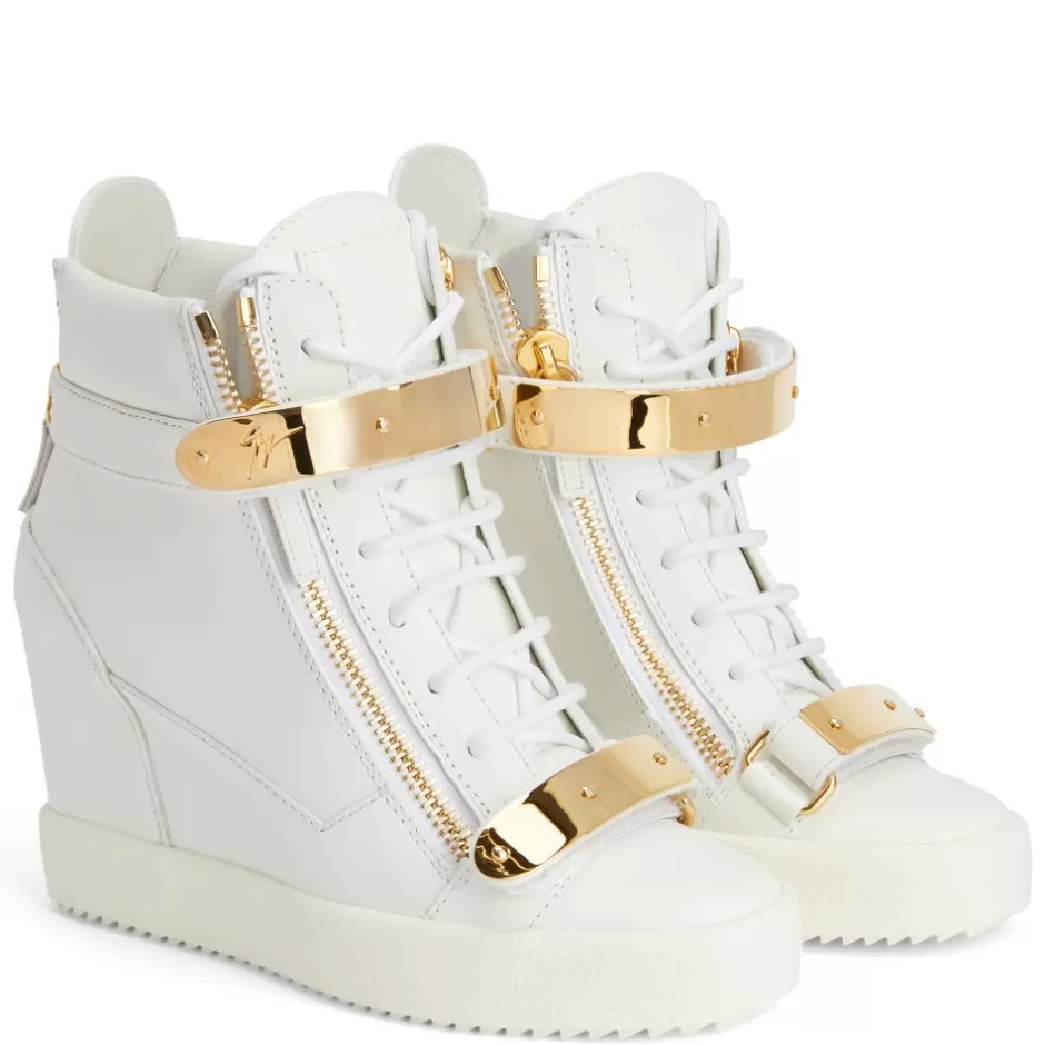 Giuseppe Zanotti Sneakers*Coby Wedge White