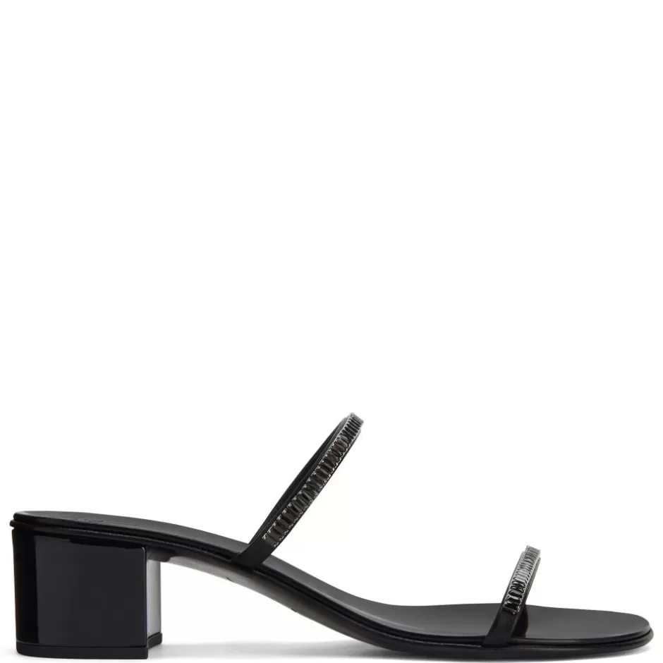 Giuseppe Zanotti Flats*Colorful Black