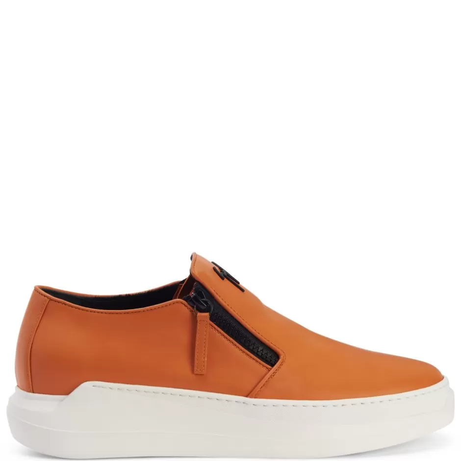 Giuseppe Zanotti Shoes*Conley Zip Orange