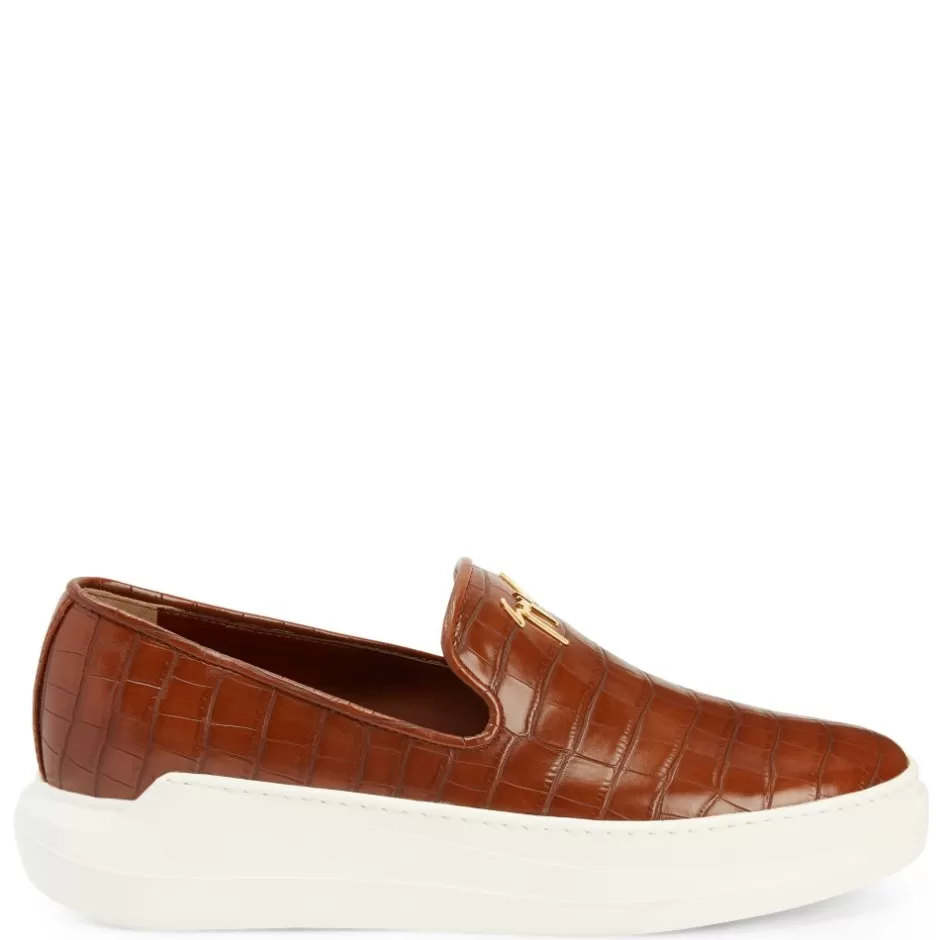 Giuseppe Zanotti Shoes*Conley Zip Brown