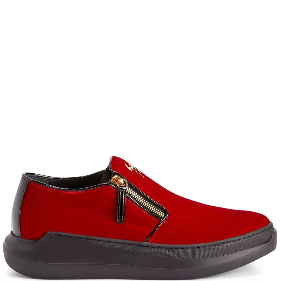 Giuseppe Zanotti Shoes*Conley Zip Red