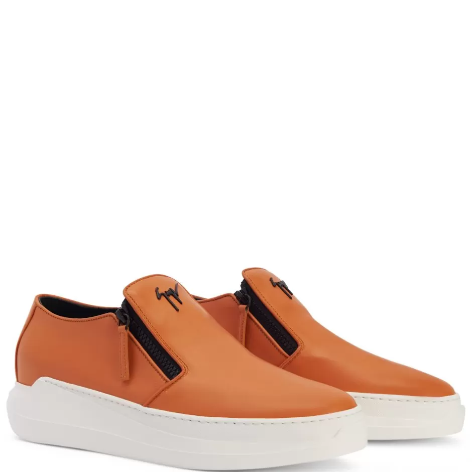 Giuseppe Zanotti Shoes*Conley Zip Orange