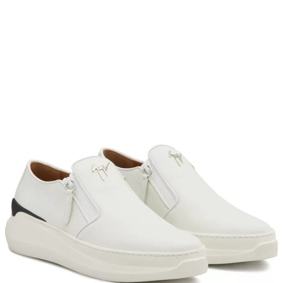 Giuseppe Zanotti Shoes*Conley Zip White