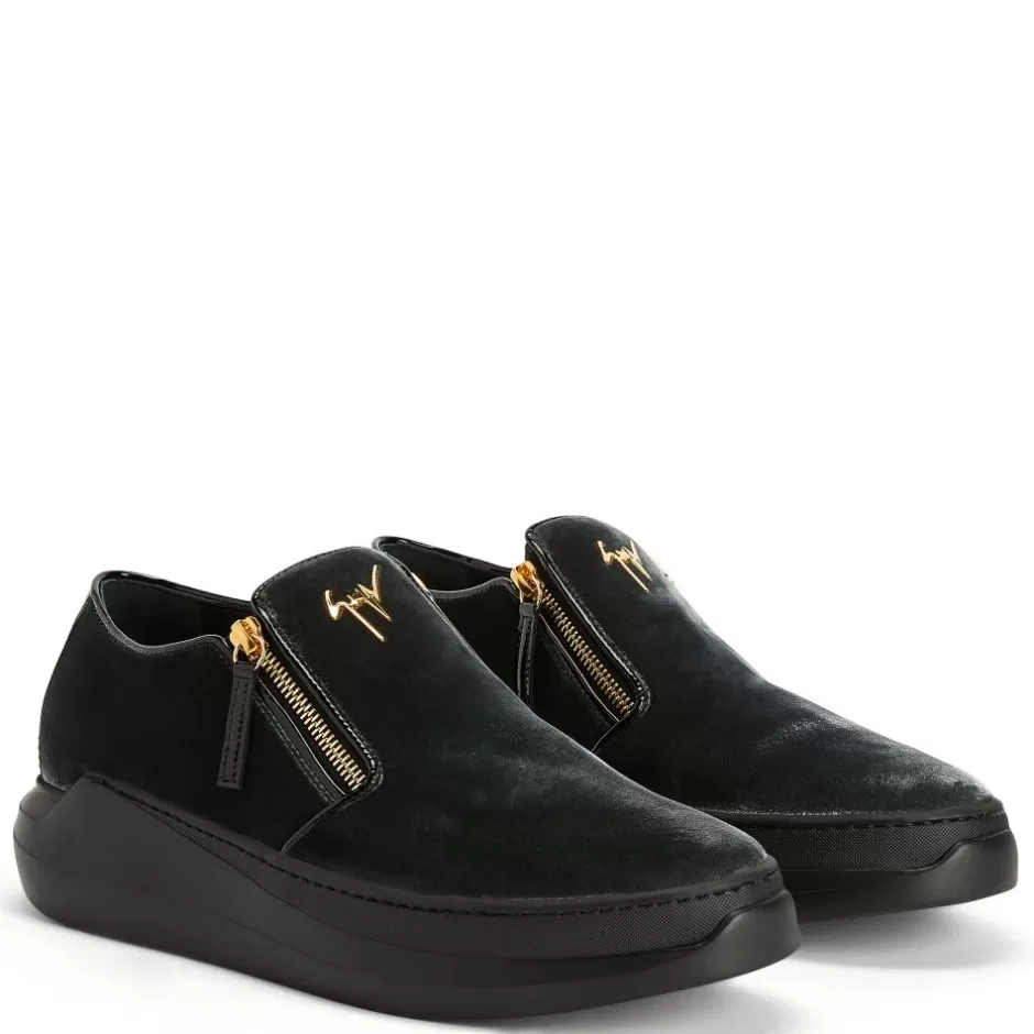 Giuseppe Zanotti Shoes*Conley Zip Grey