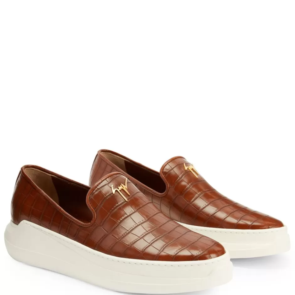 Giuseppe Zanotti Shoes*Conley Zip Brown