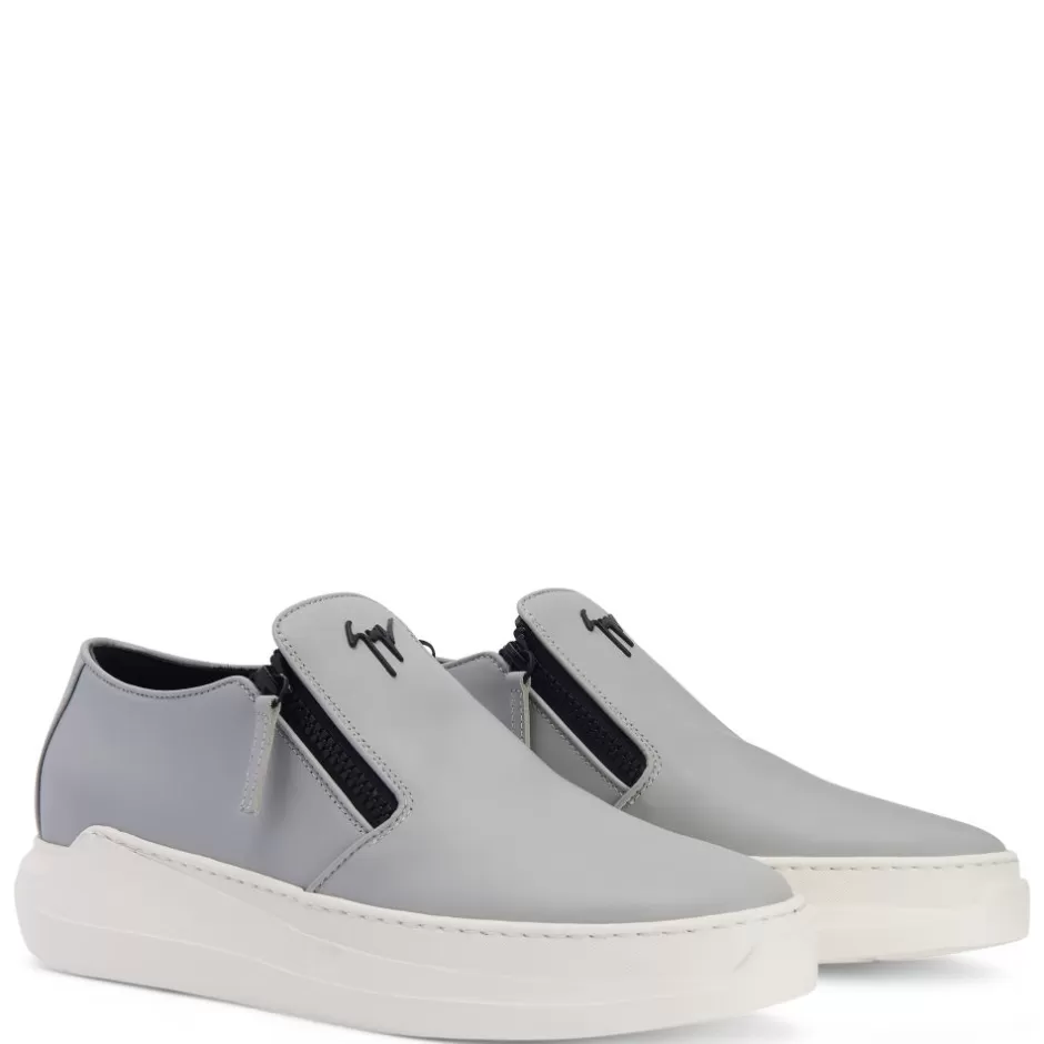 Giuseppe Zanotti Shoes*Conley Zip Grey