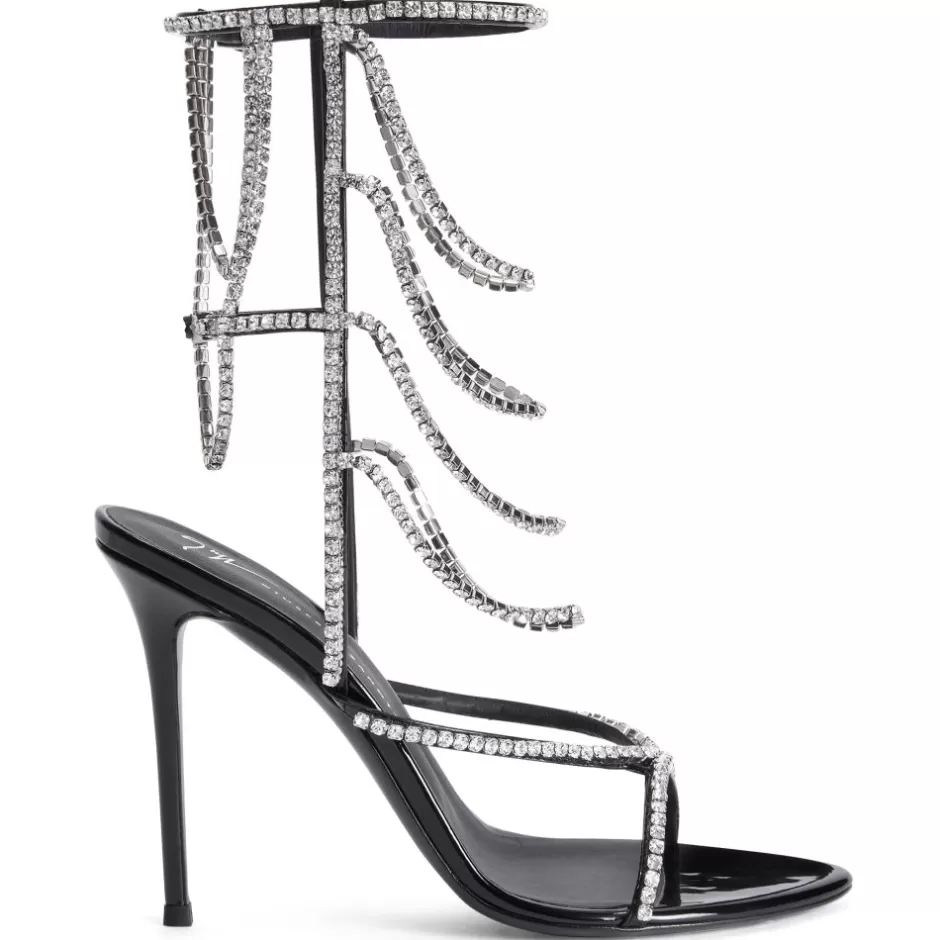 Giuseppe Zanotti Sandals*Cristelle Black