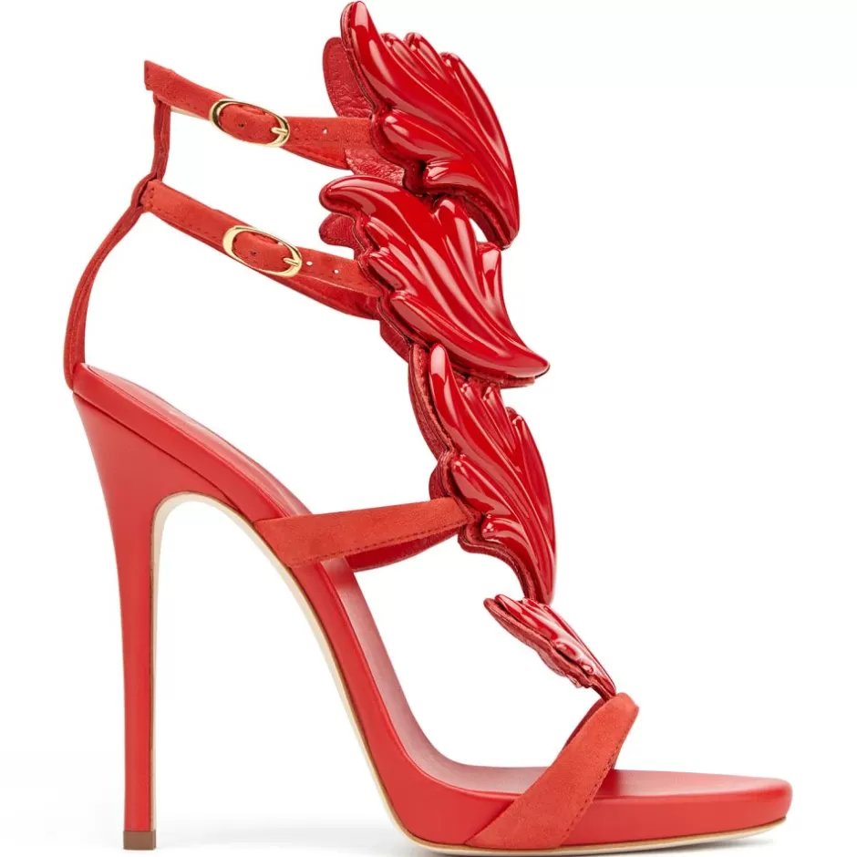 Giuseppe Zanotti Sandals*Cruel Red