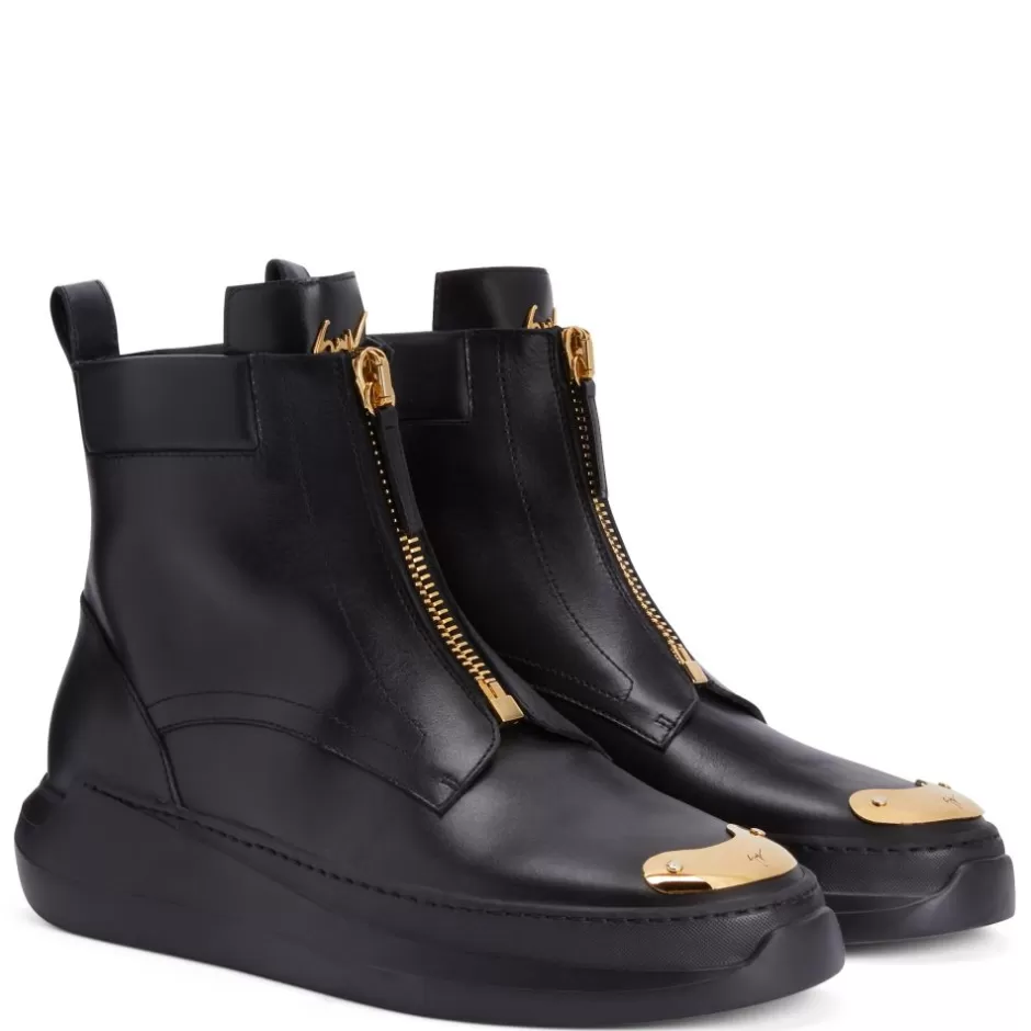 Giuseppe Zanotti Shoes*Denoel Zip Black