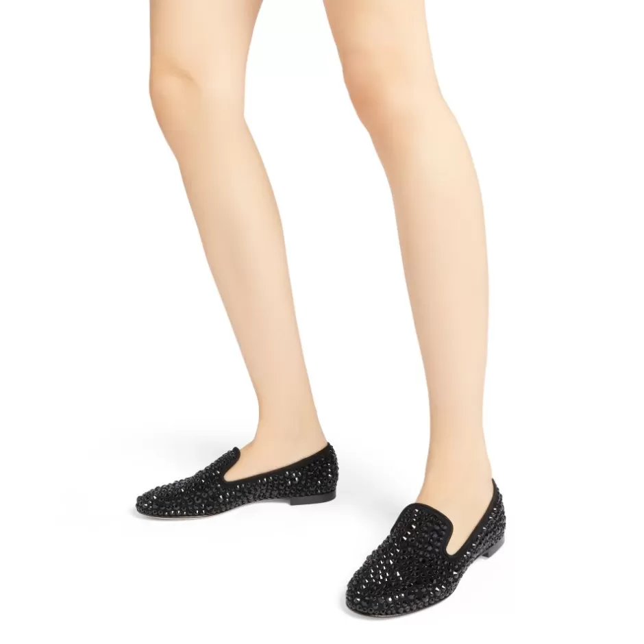 Giuseppe Zanotti Flats*Evangeline Black