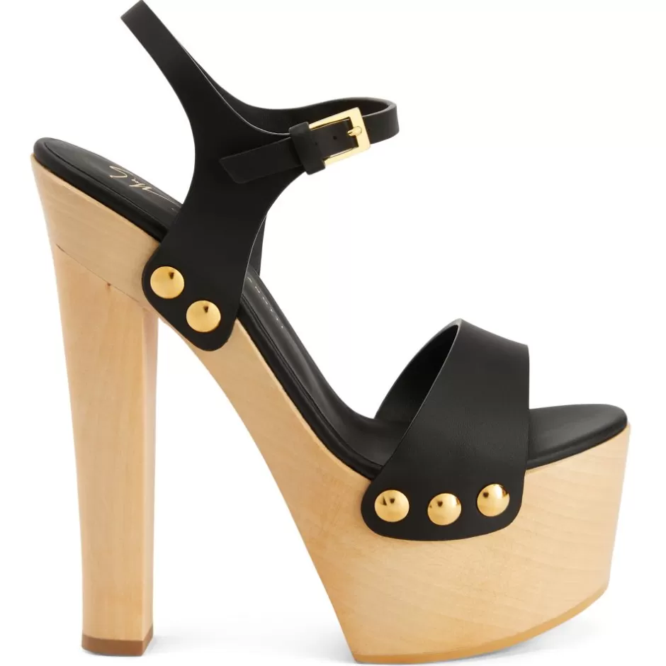 Giuseppe Zanotti Sandals*Fanny Black