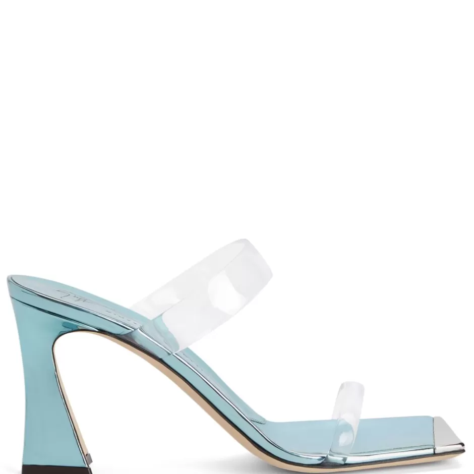 Giuseppe Zanotti Sandals*Flaminia Plexi Blue