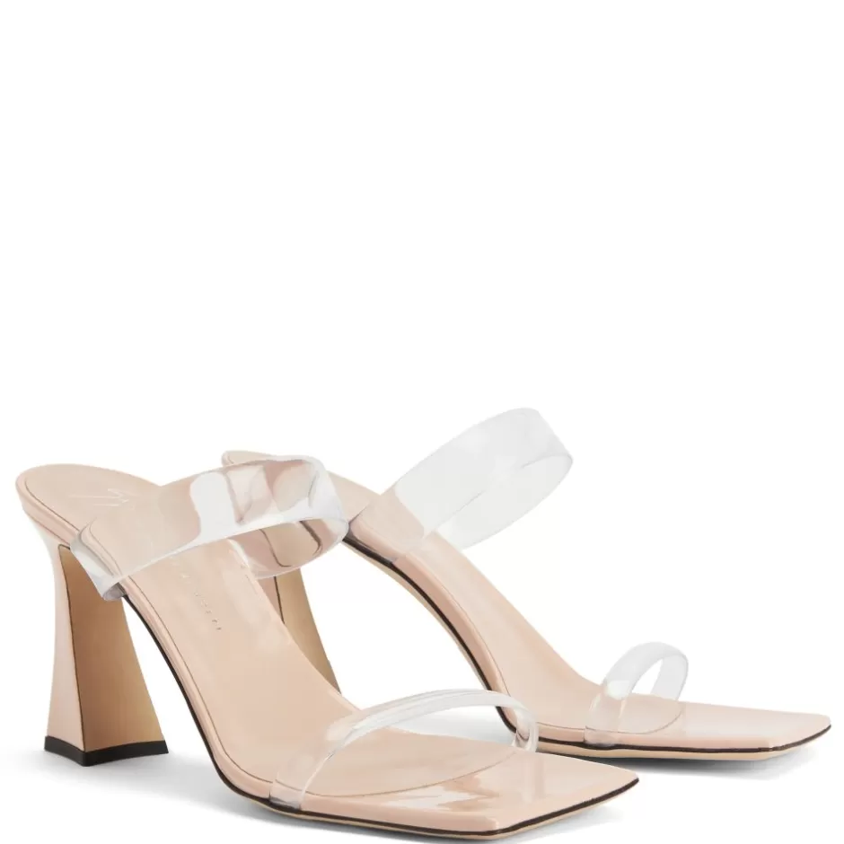 Giuseppe Zanotti Sandals*Flaminia Plexi Beige