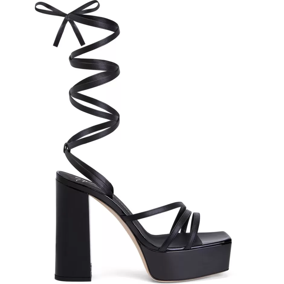 Giuseppe Zanotti Sandals*Flavienne Black