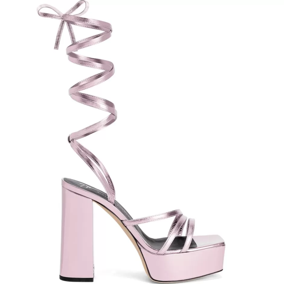 Giuseppe Zanotti Sandals*Flavienne Pink