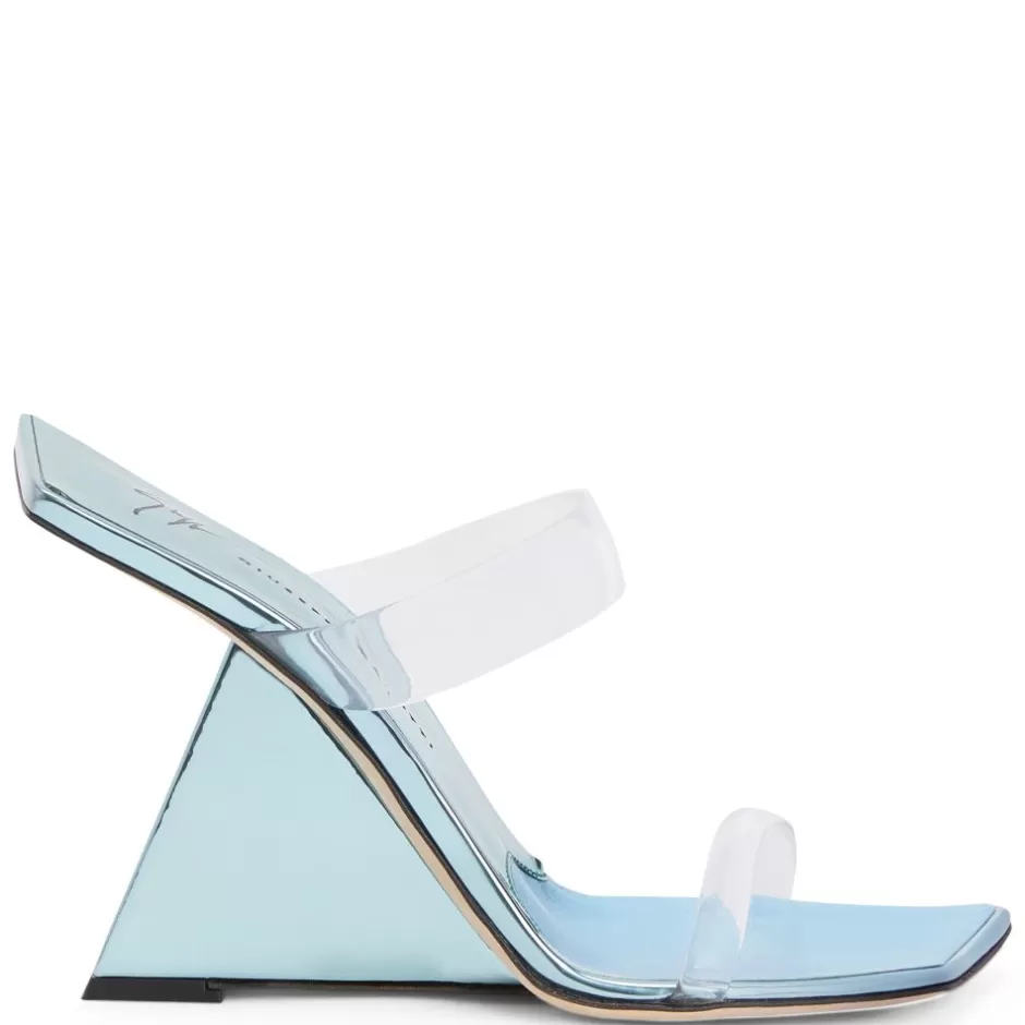 Giuseppe Zanotti Sandals*Florance Plexi Blue