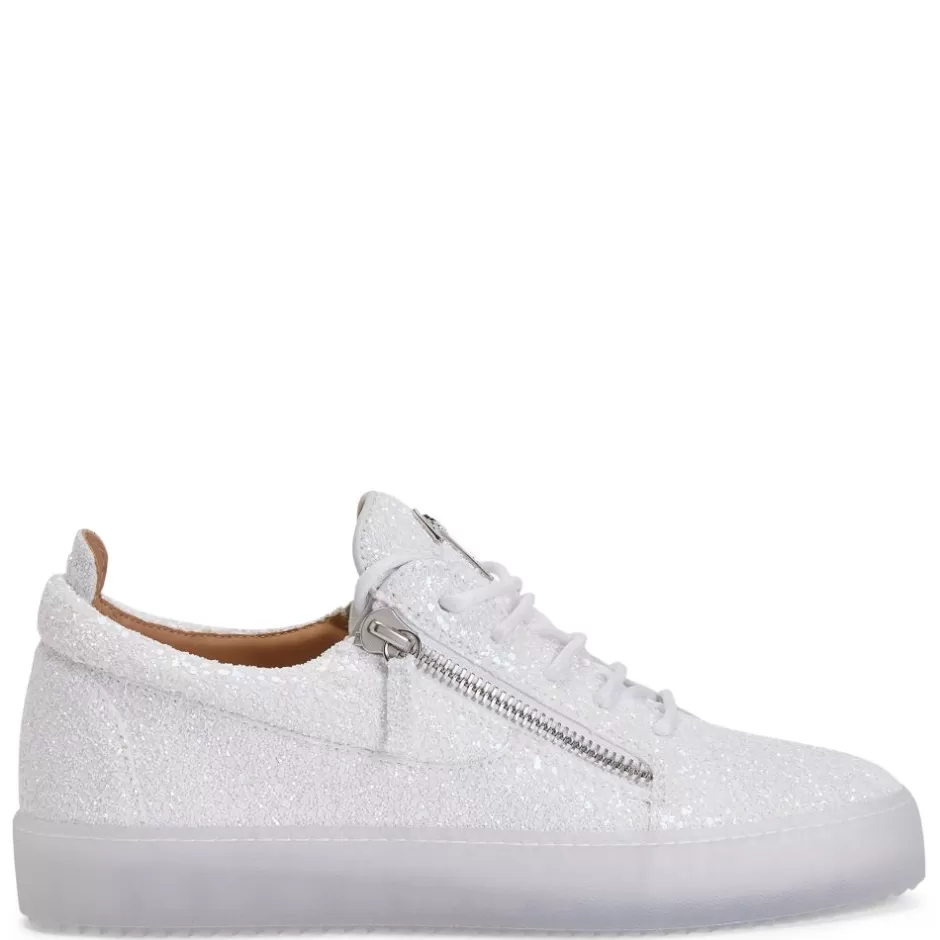 Giuseppe Zanotti Sneakers*Frankie Glitter White