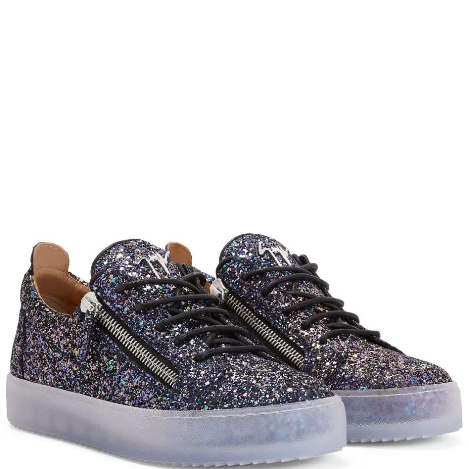 Giuseppe Zanotti Sneakers*Frankie Glitter Blue