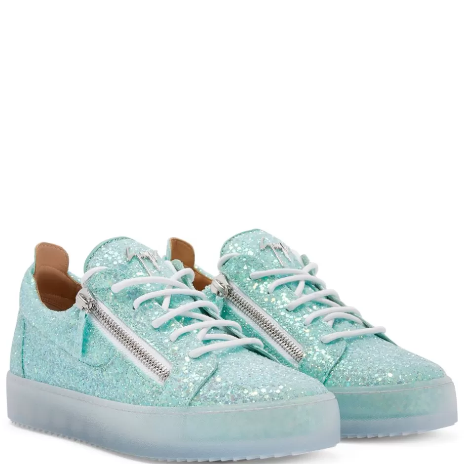 Giuseppe Zanotti Sneakers*Frankie Glitter Blue