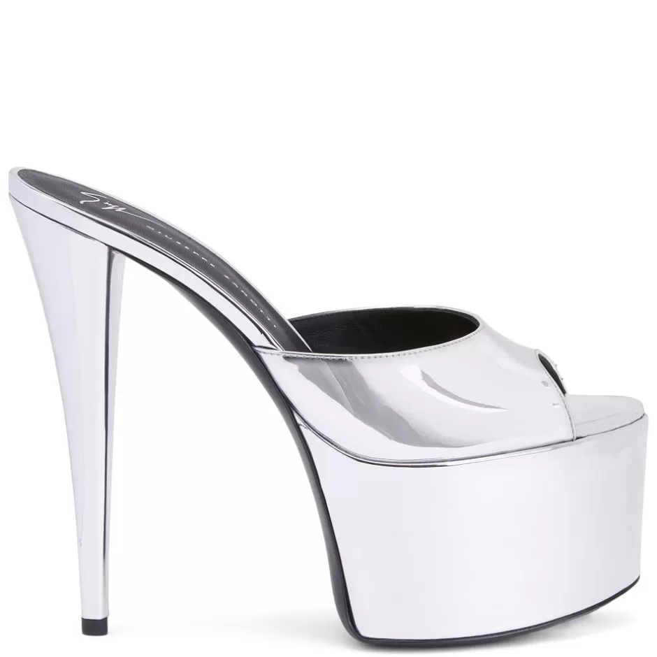 Giuseppe Zanotti Sandals*Gz Aida Silver