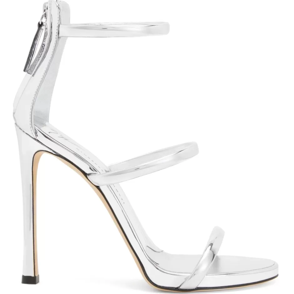 Giuseppe Zanotti Sandals*Harmony Silver