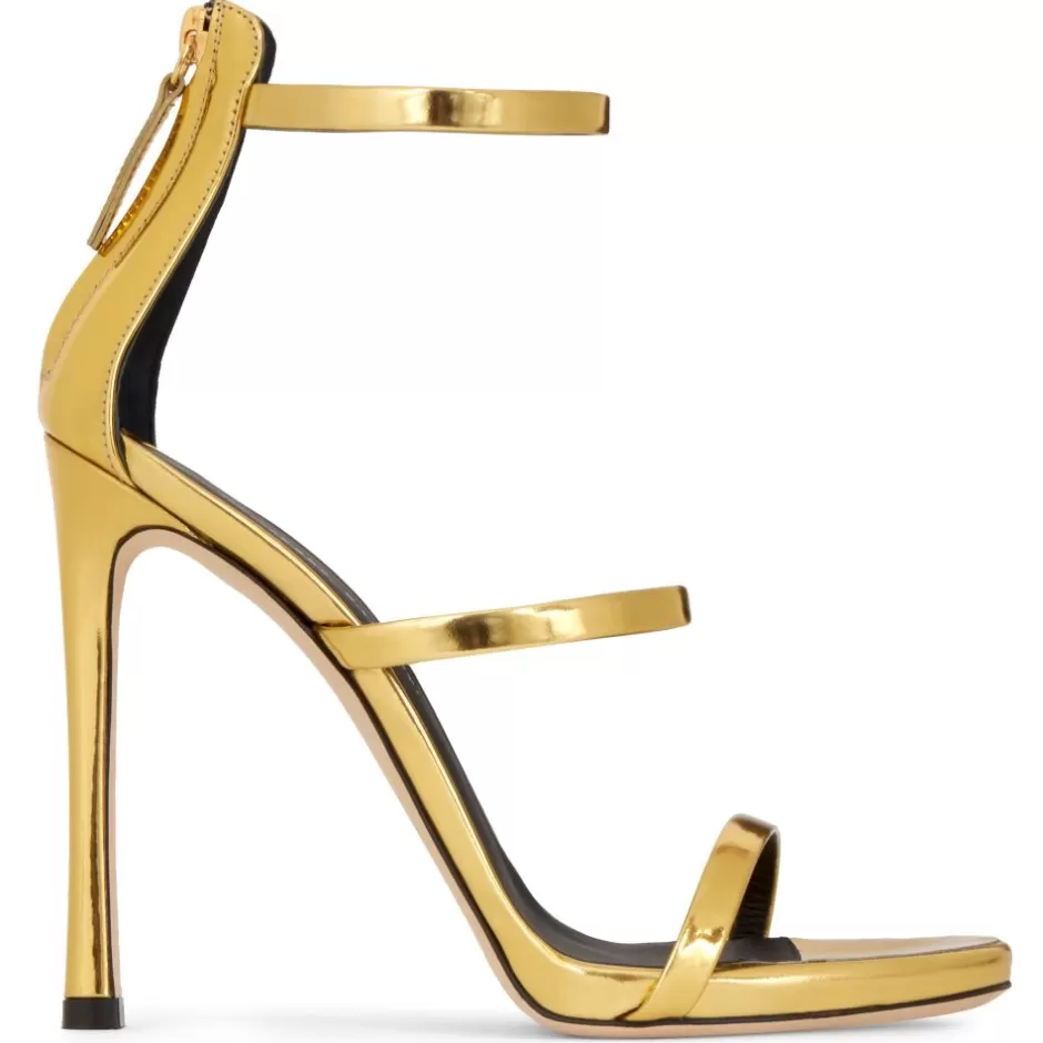 Giuseppe Zanotti Sandals*Harmony Gold