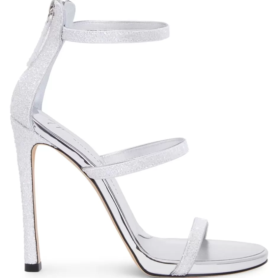 Giuseppe Zanotti Sandals*Harmony Glitter White