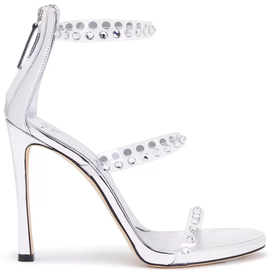 Giuseppe Zanotti Sandals*Harmonyshine Silver