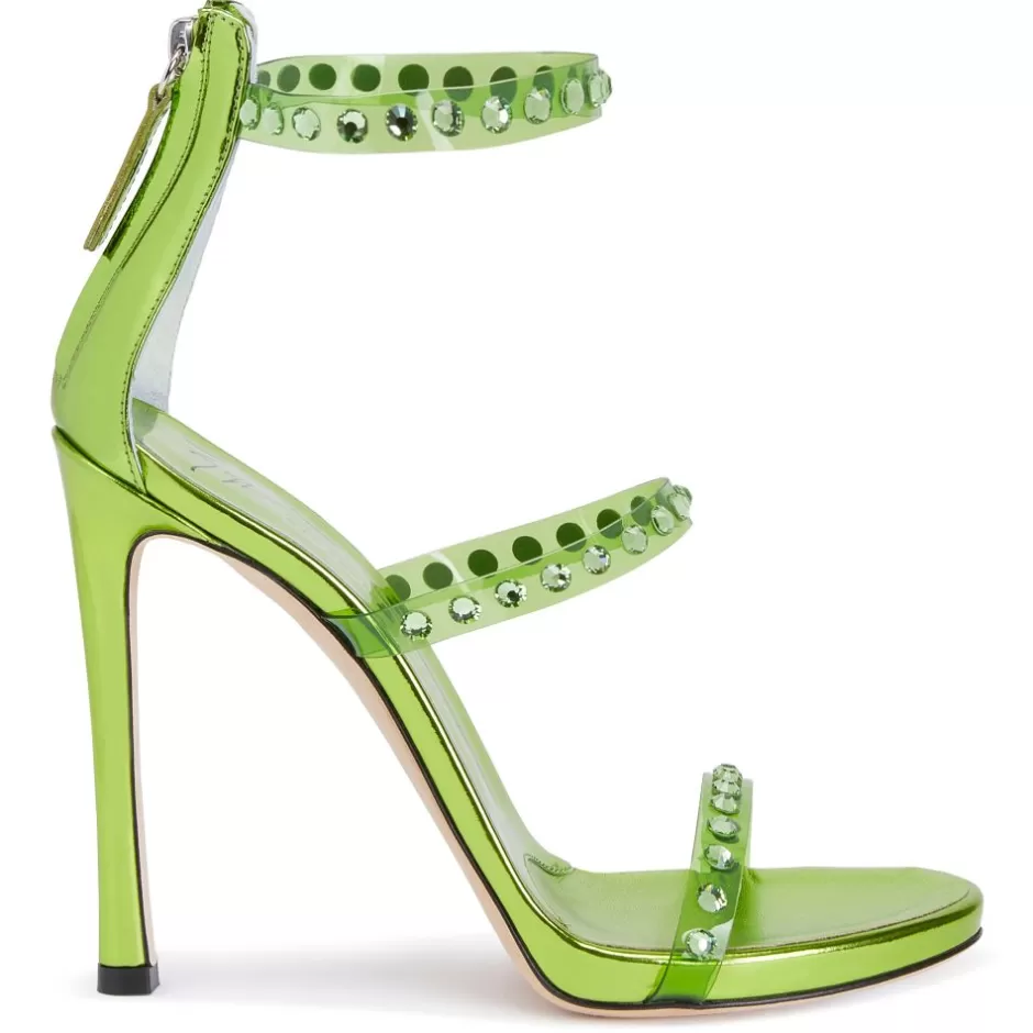 Giuseppe Zanotti Sandals*Harmonyshine Green