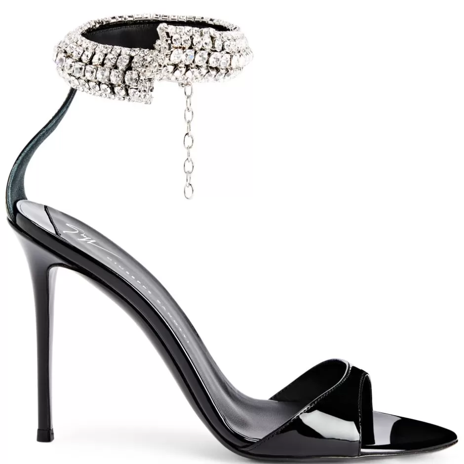 Giuseppe Zanotti Sandals*Intriigo Bijoux Black