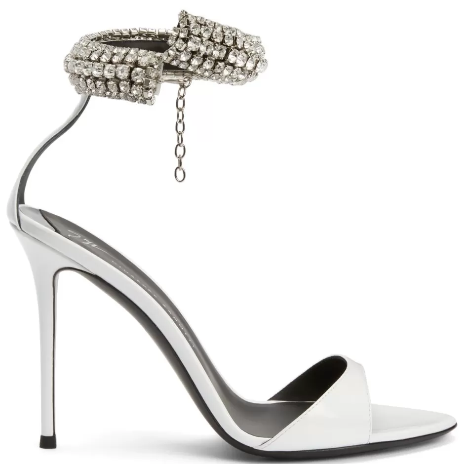 Giuseppe Zanotti Sandals*Intriigo Bijoux White