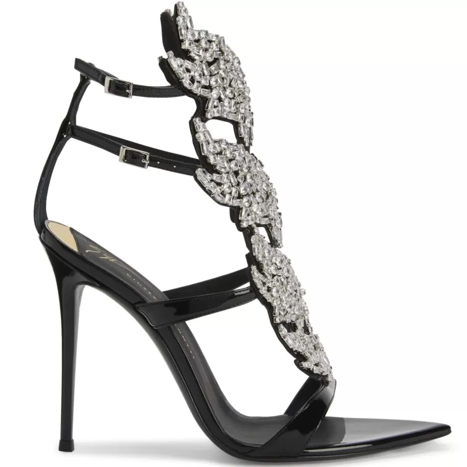 Giuseppe Zanotti Sandals*Intriigo Flame Black