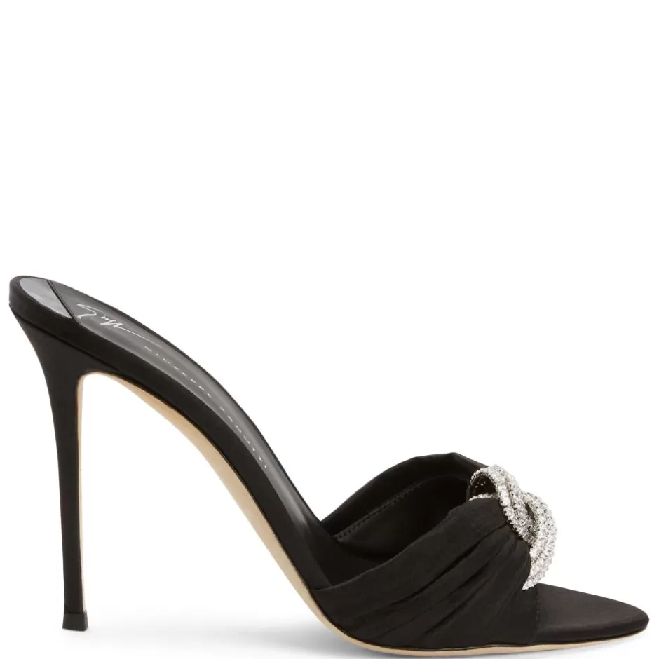 Giuseppe Zanotti Sandals*Intriigo Knot Black