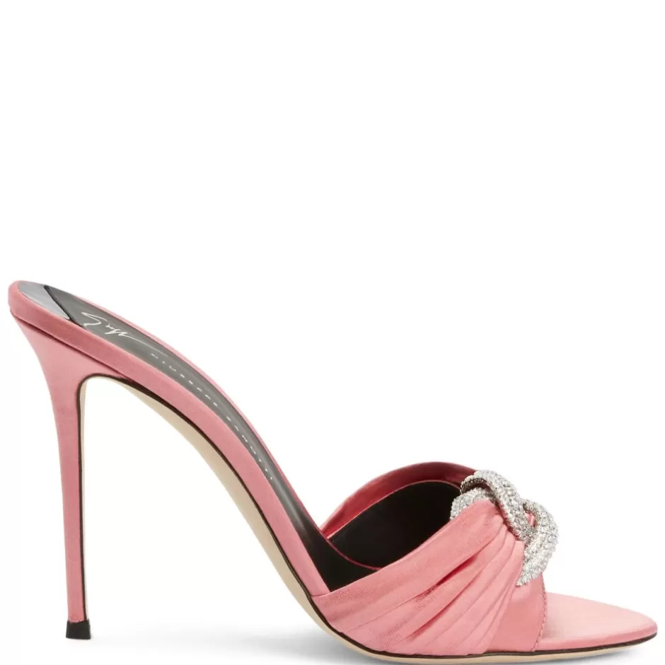 Giuseppe Zanotti Sandals*Intriigo Knot Pink