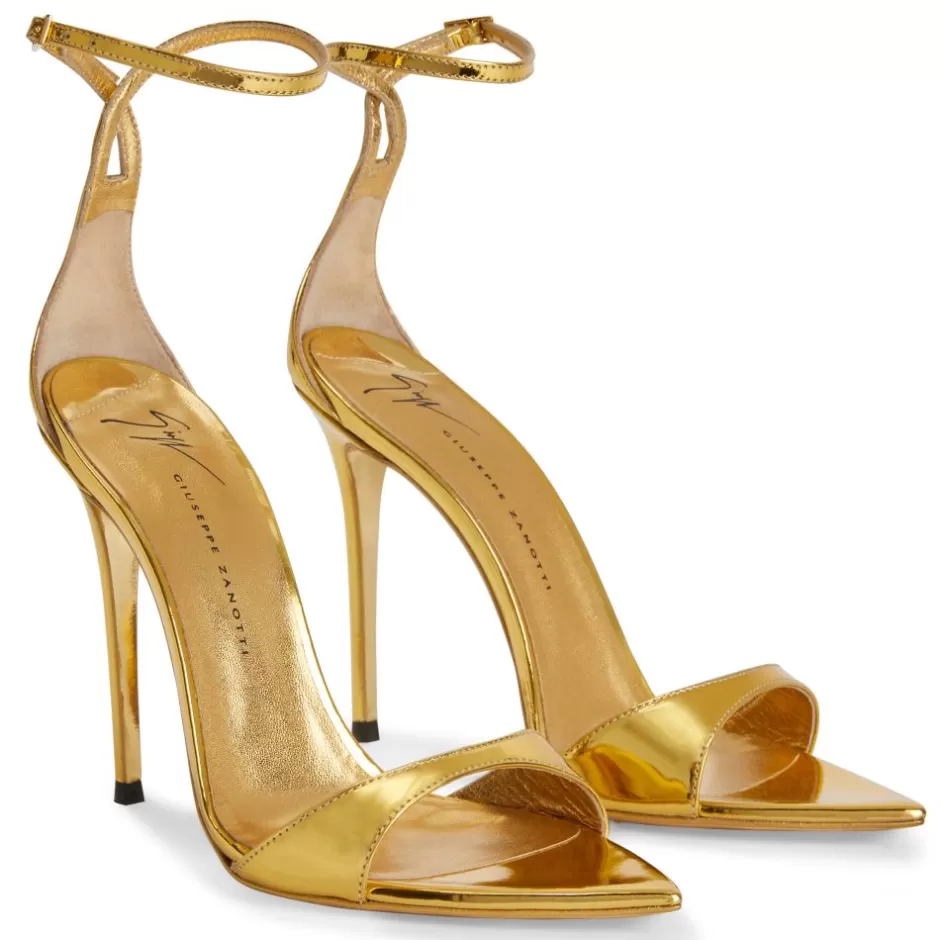 Giuseppe Zanotti Sandals*Intriigo Strap Gold